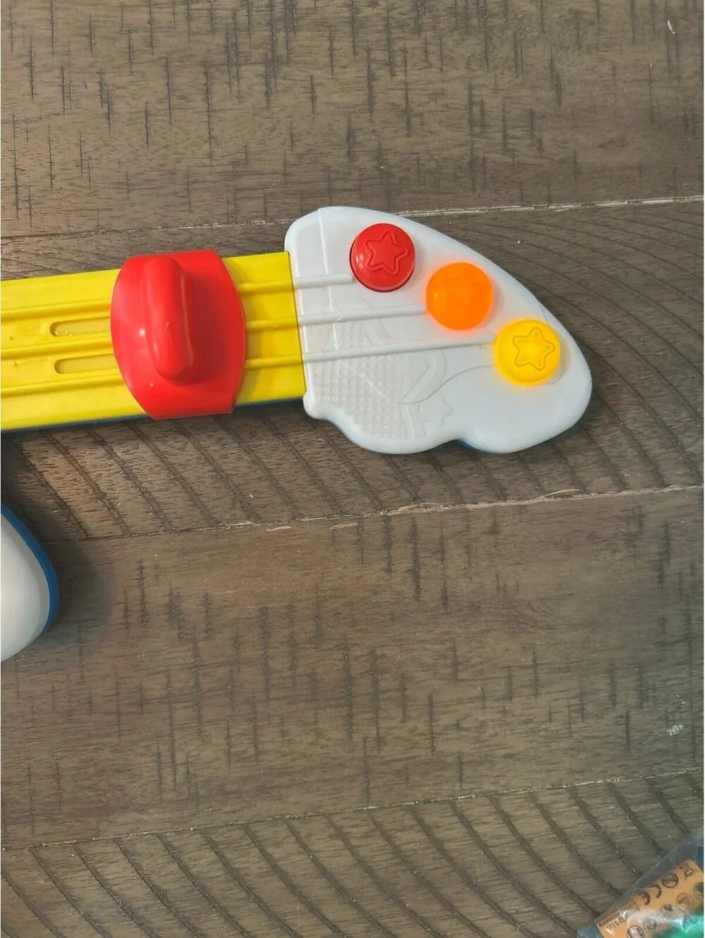 Vintage Playskool Musical Guitar Light Up Toddler Toy Tested Works